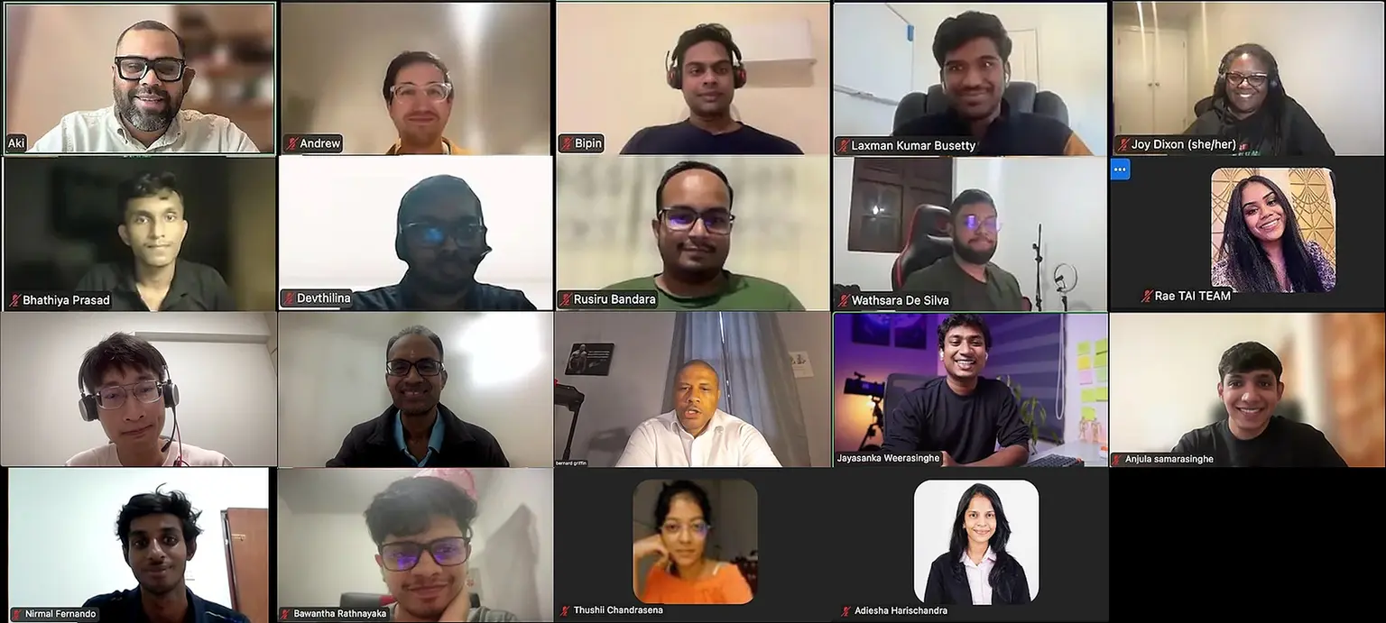 Our community of learners - students from The AI Internship bootcamps